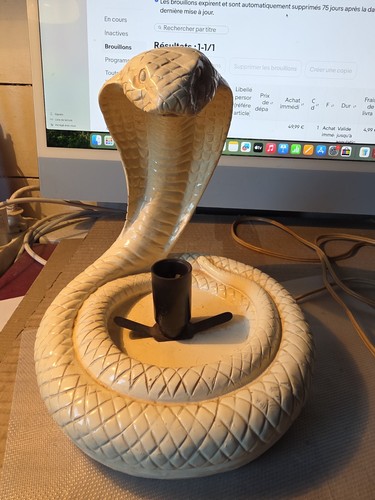 Lampe cobra platre - cobra,