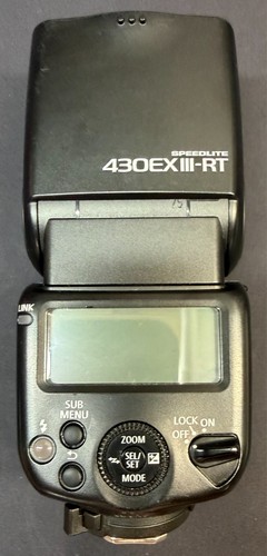 Canon speedlite 430ex - canon, iii-rt